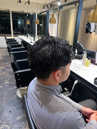 パーマ メンズ 髪質改善/パーマ/ みさきのヘアスタイル