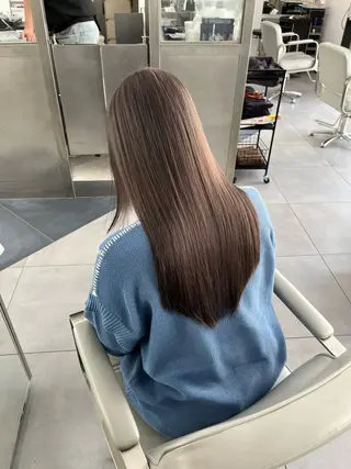 ロング カラー ヘアアレンジ ハイトーン/透明感/ レイヤー/かずや🦁のヘアスタイル