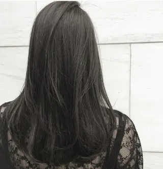 ミディアム カラー ヘアアレンジ ブリーチ＆カラーが 得意☀️望月宣雄☀️のヘアスタイル