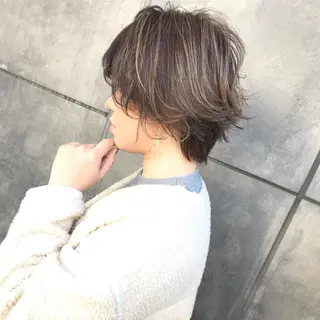 ショート カラー Another's所属・TOMOYA/ ショート、レイヤーのヘアスタイル