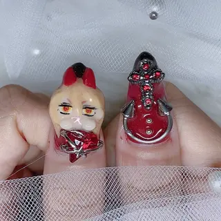 ネイル Nail Share Salon Mariris所属・ユカ🥞nail 堺筋本町/心斎橋のネイルデザイン