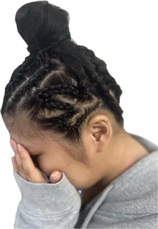 ロング B-W ⭐️REIKOのヘアスタイル