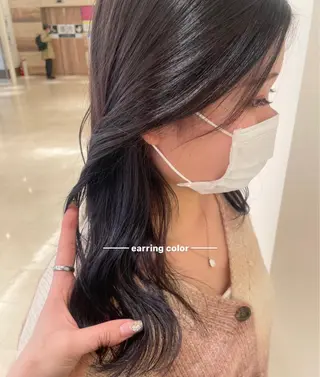 ロング カラー nanaka :のヘアスタイル