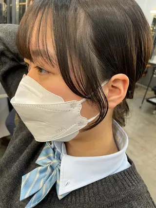 ミディアム 🤍韓国ヘア🇰🇷 タバタサオリ🤍のヘアスタイル