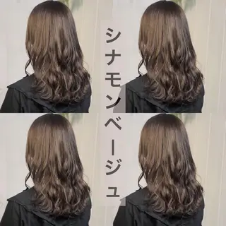 ミディアム カラー 縮毛矯正⭐️ TAKAHIROのヘアスタイル