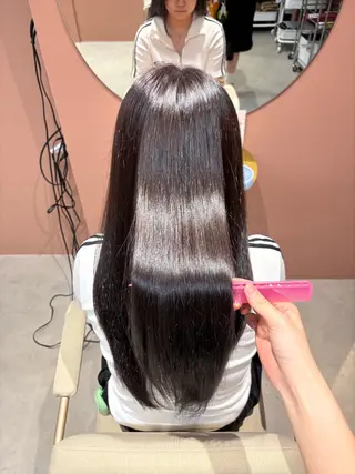 ロング カラー Inity心斎橋/ クルミのヘアスタイル