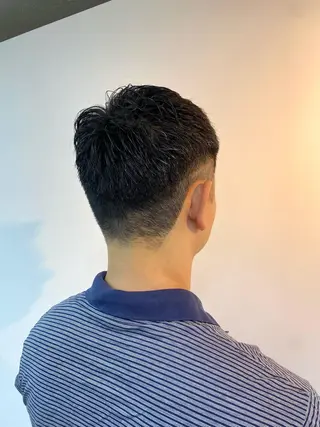 ショート カラー パーマ メンズ Aujuaソムリエ 🎨‎♡HARUのヘアスタイル