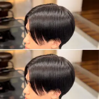 ミディアム パーマ メンズ 🔮メンズ縮毛矯正 毛流れパーマ💎竹永のヘアスタイル