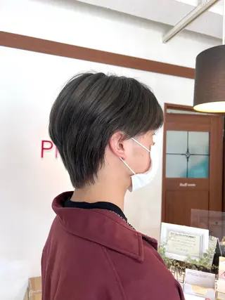 ショート カラー 美容室Plaser(プラセル)所属・YUKA .のヘアスタイル