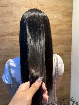 ロング うる艶×韓国hair 【아스카🌸アスカ】のヘアスタイル