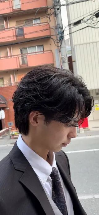 ショート パーマ [eight]田川 欣人/メンズ特化/のヘアスタイル