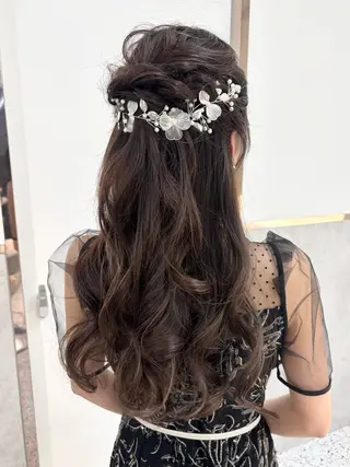 ミディアム rina／ベージュ ワンホン/韓国ヘアのヘアスタイル