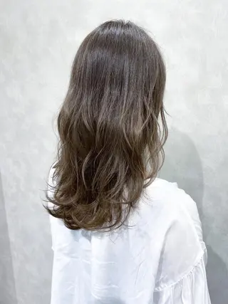 セミロング カラー Meena by urban所属・丹羽 隼人/髪質改善 /韓国ヘア🇰🇷のヘアスタイル