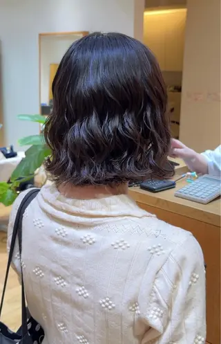 ショート パーマ 大橋 芽衣のヘアスタイル