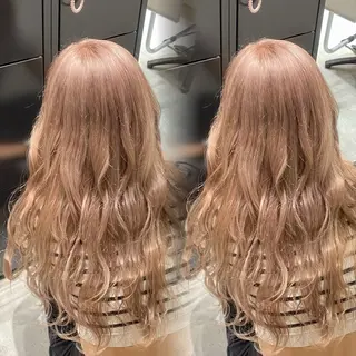 カラー 梅田ハイトーンカラー / ibuのヘアスタイル