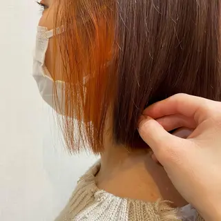 ショート カラー sol Amiのヘアスタイル