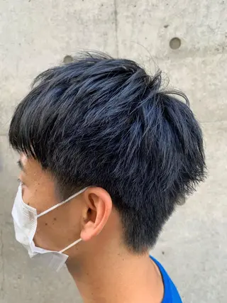 カラー 大阪メンズパーマ /スパイキー/らいのヘアスタイル