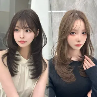 ミディアム MAEUL ／shioriのヘアスタイル