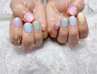 ネイル FLARE NAIL フレアネイルのネイルデザイン