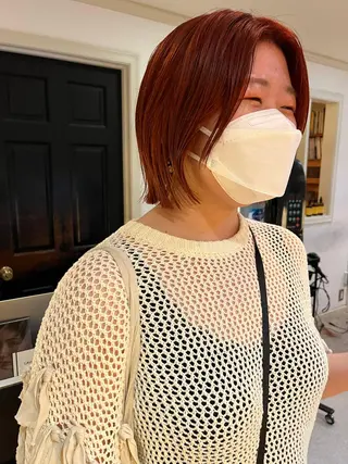 ショート カラー NOUN所属・eri kinjoのヘアスタイル