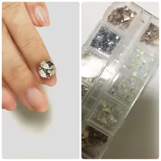 ネイル 自爪育成ネイルケア Lena  nailのネイルデザイン