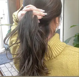 カラー silk🍊 itsukiのヘアスタイル