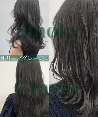 セミロング カラー 艶髪レイヤーの王 復活の大澤竜馬のヘアスタイル