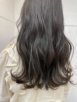 ロング パーマ カラー N° +aero 横浜のヘアスタイル