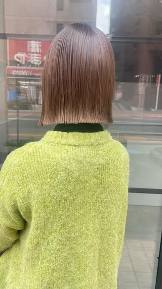 ショート RURI韓国ボブ 🇰🇷タッセルボブのヘアスタイル