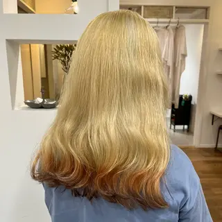 セミロング カラー ヘアアレンジ 無料カットモデル‪✨ ✂️Nanami🌷のヘアスタイル