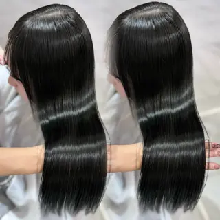 ロング カラー 上品韓国ヘア🩶艶髪 🩶渋谷/aoiのヘアスタイル