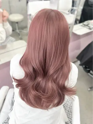 カラー NI表参道所属・Kana/韓国ヘア /暖色カラー🍒のヘアスタイル