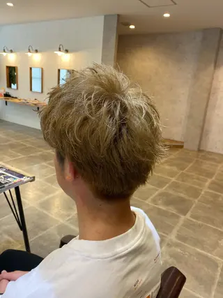 ショート メンズ KAITOH ATSUSHIのヘアスタイル