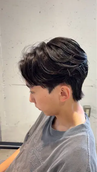 パーマ メンズ メンズカット松戸/韓 国/メンズパーマ航太のヘアスタイル
