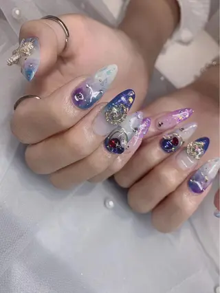 ネイル 長さだし専門店 M2　rikaのネイルデザイン