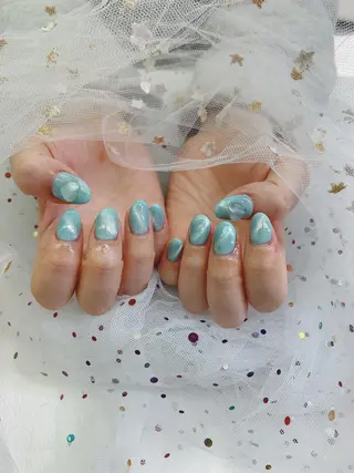 ネイル 🦋ネイルサロン ブラン🌈ゆりのネイルデザイン