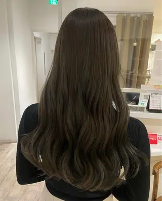 ロング カラー レイヤーカット/透明 感カラー/saraのヘアスタイル
