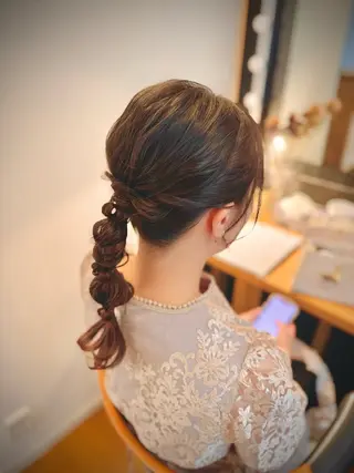 セミロング 札幌円山ヘアメイク/ バーガスのエステ・リラクイメージ