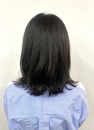 ミディアム Aujuaソムリエ 🎨‎♡HARUのヘアスタイル