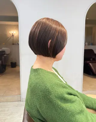 ショート 韓国ヘア 🎀華澄のヘアスタイル