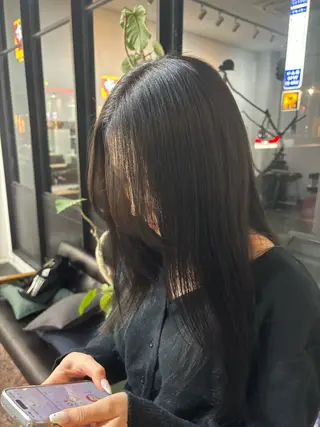 カラー ボブ/ベージュ /MIYUのヘアスタイル