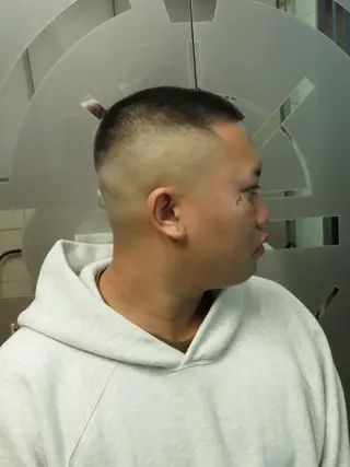 メンズ Le'a所属・渋谷/フェード/ 國分 翔のヘアスタイル