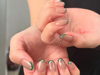 メンズ ネイル akari✨ 韓国風、メンズネイルのネイルデザイン