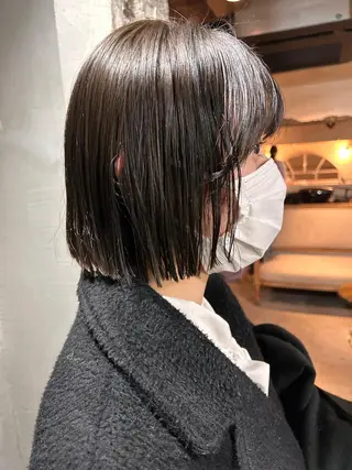 ミディアム カラー お任せヘア☘️☘️ 及川渚のヘアスタイル
