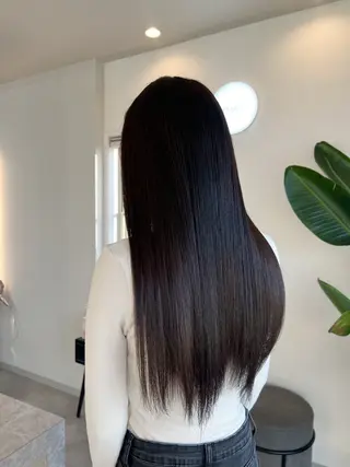 ロング RIENS Xrea nanamiのヘアスタイル