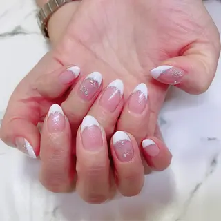 ロング カラー ネイル Q Free nailsのネイルデザイン