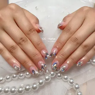 ネイル 💎CC・NaNa 韓国風ネイル🌙Cのネイルデザイン