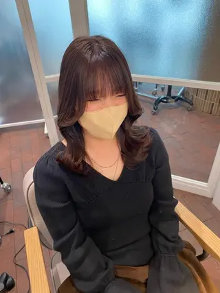 セミロング カラー CURIO/南船場 /RIN💈🍎のヘアスタイル