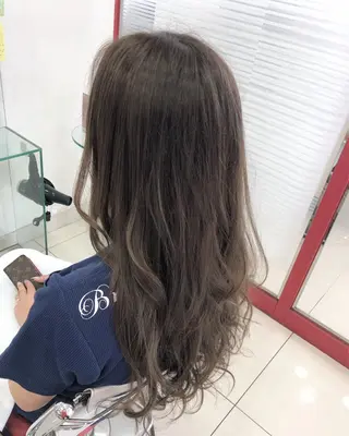 ロング カラー 得能 雅人のヘアスタイル