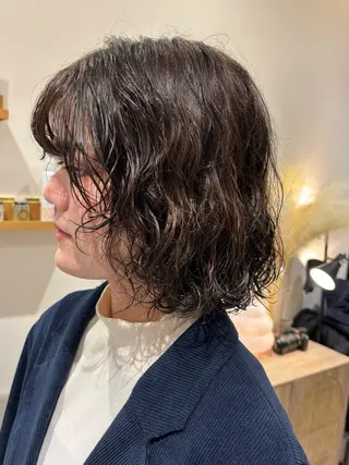 パーマ レイヤー/ボブパーマ ⭐️NAOKIのヘアスタイル